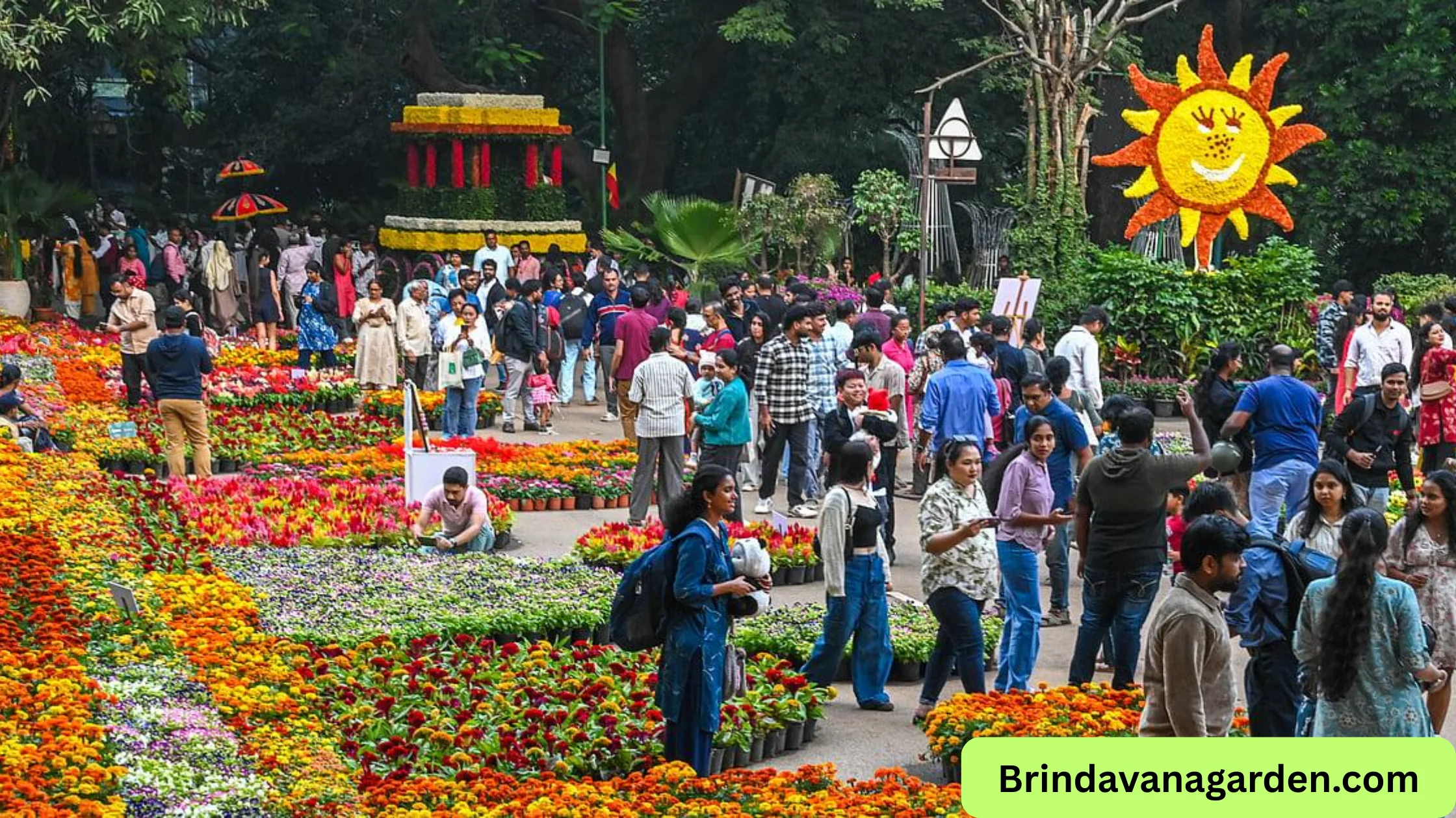 Cubbon Park Flower Show Ticket Prices