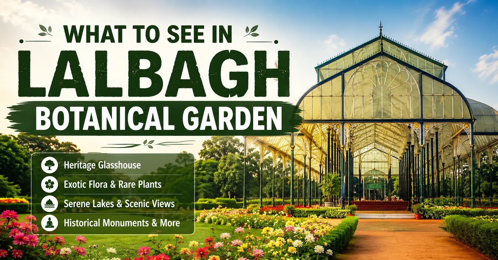 what to see in lalbagh botanical garden