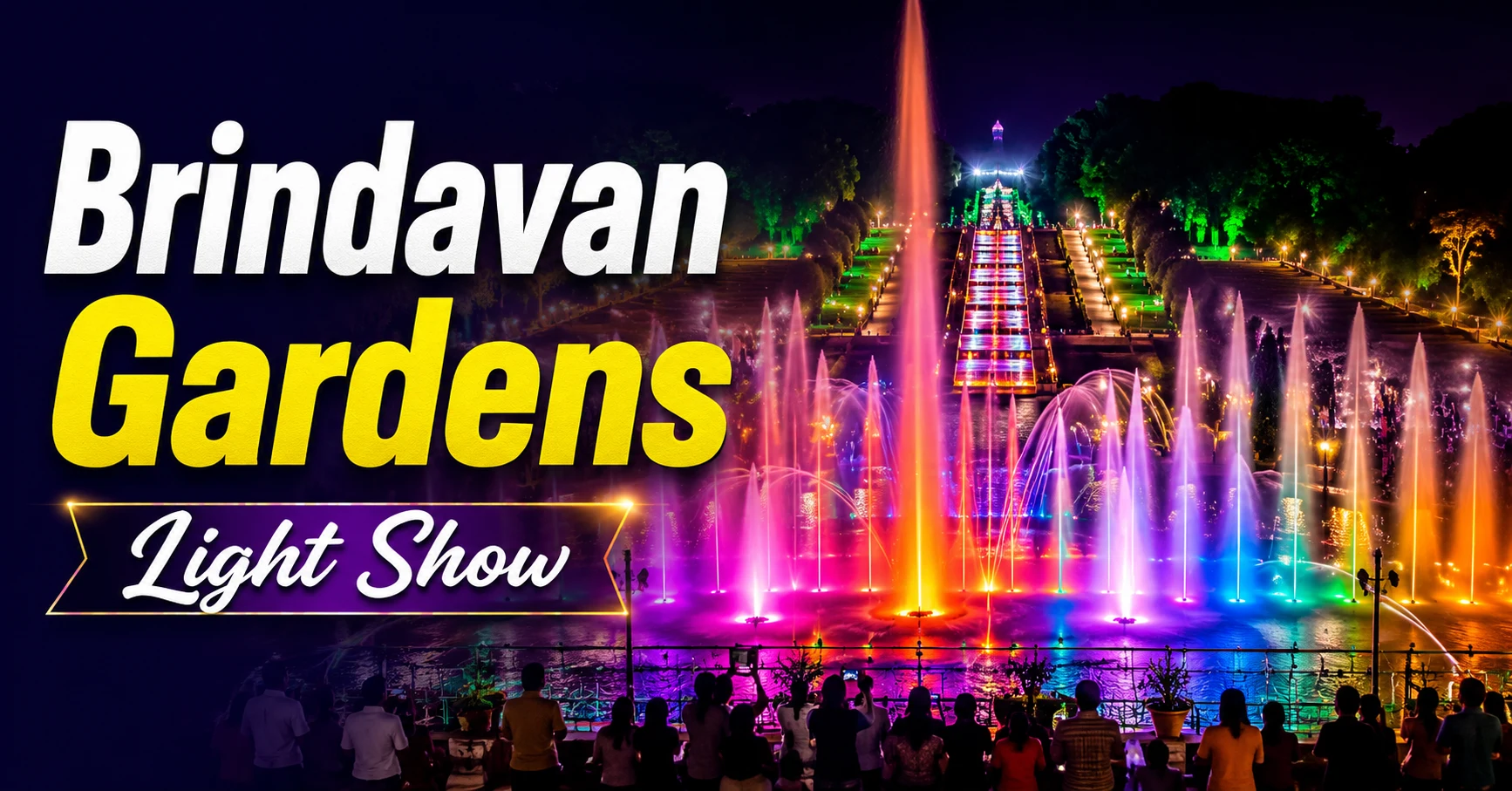 Brindavan Gardens Light Show