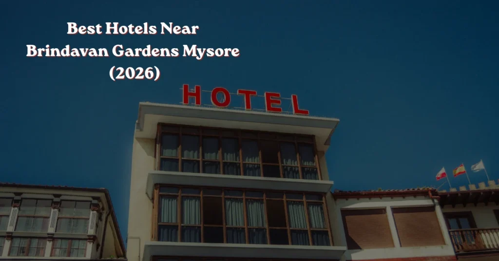 hotels near brindavan garden
