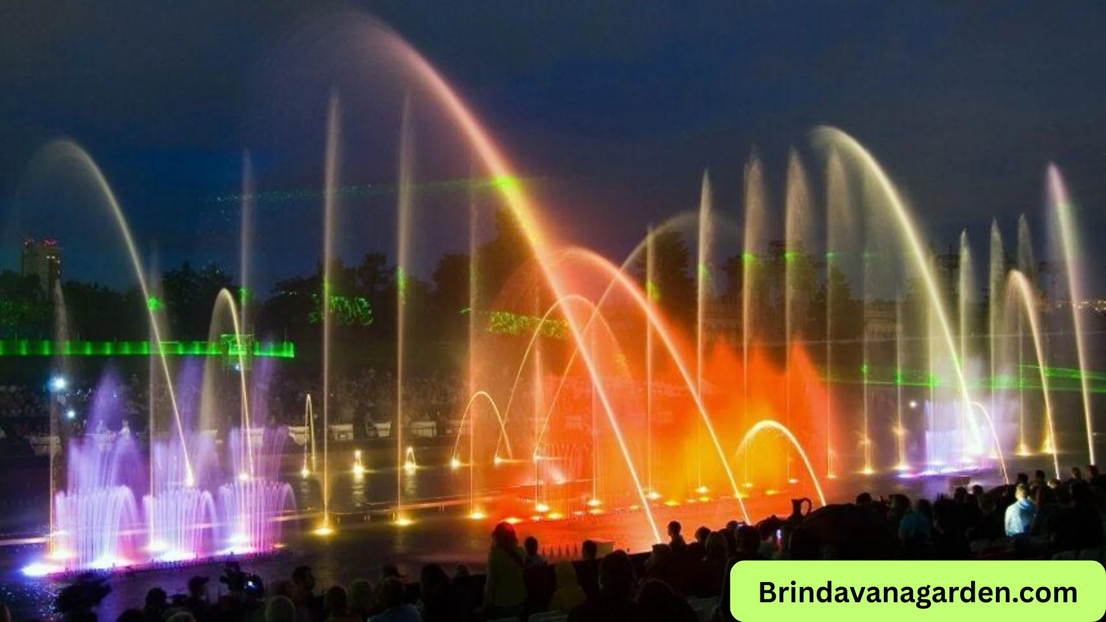 KRS Musical Fountain Timings