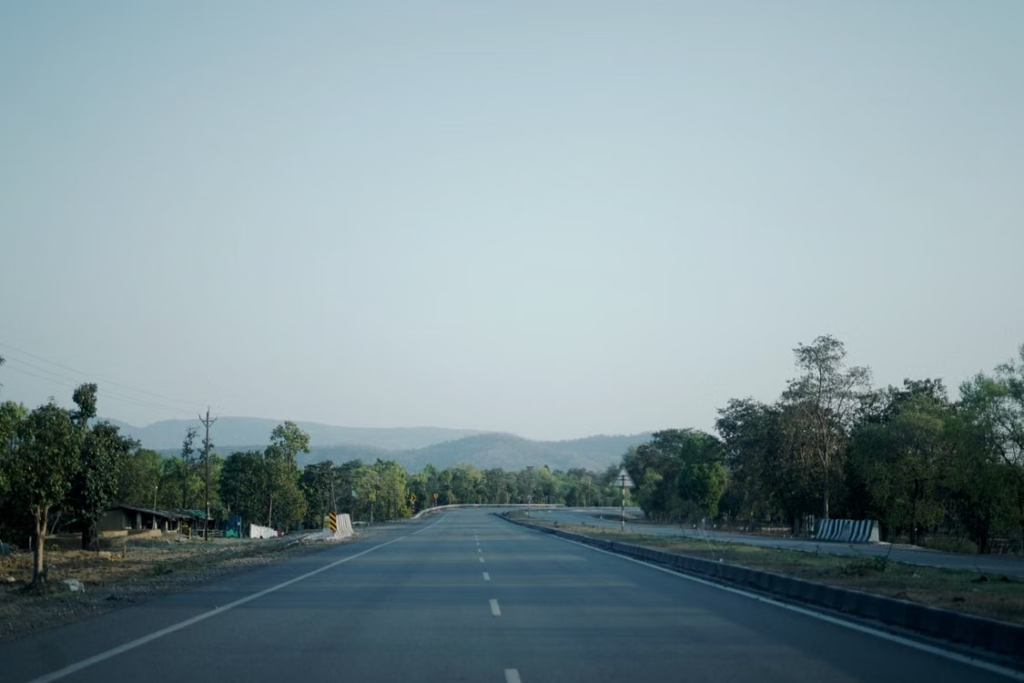 Highway route from Bangalore to Mysore