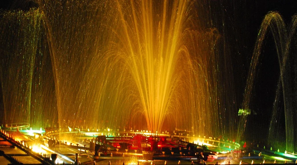 Brindavan Gardens musical fountain show