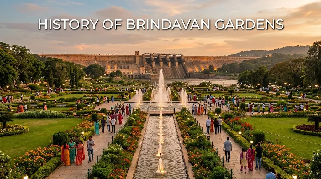 History of Brindavan Gardens
