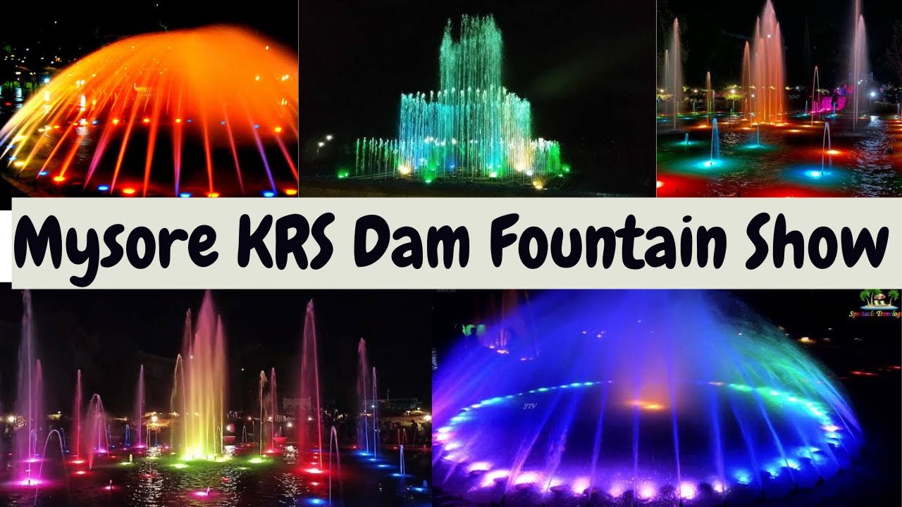 KRS Dam Light Show Timings